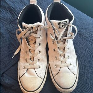 Converse Black and White High-Tops